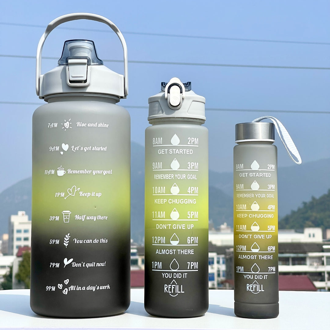 Unisex Motivating Water Bottle with Time Markings Stornfield