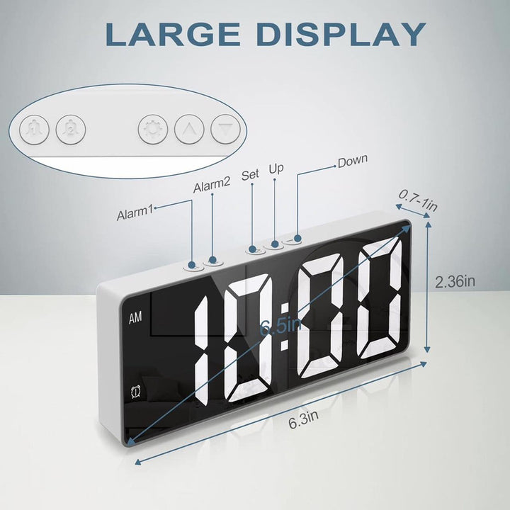 Digital LED Alarm Clock Stornfield