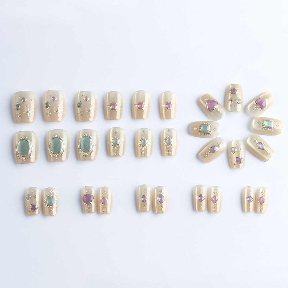Decorative Press-On Nail Art Collection Stornfield