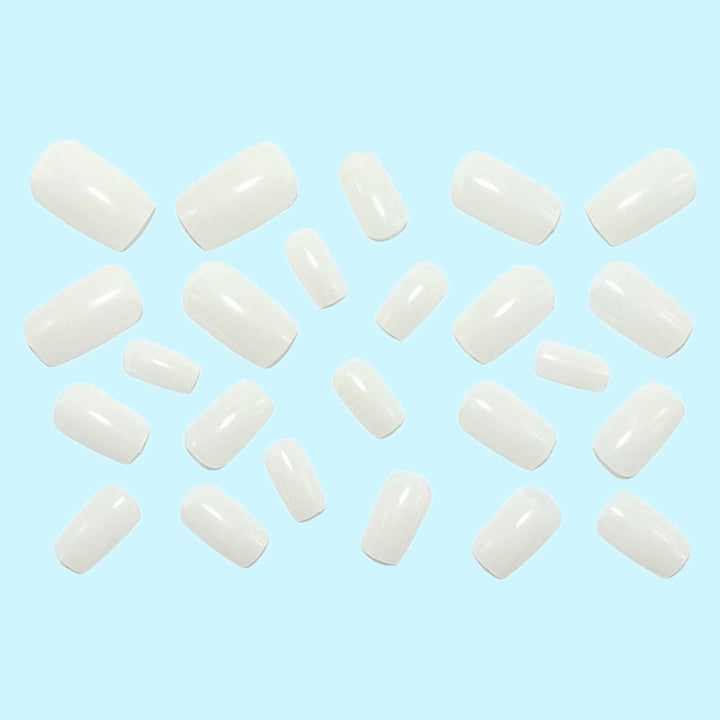 Artificial nails in elegant French design with high-gloss finish Stornfield