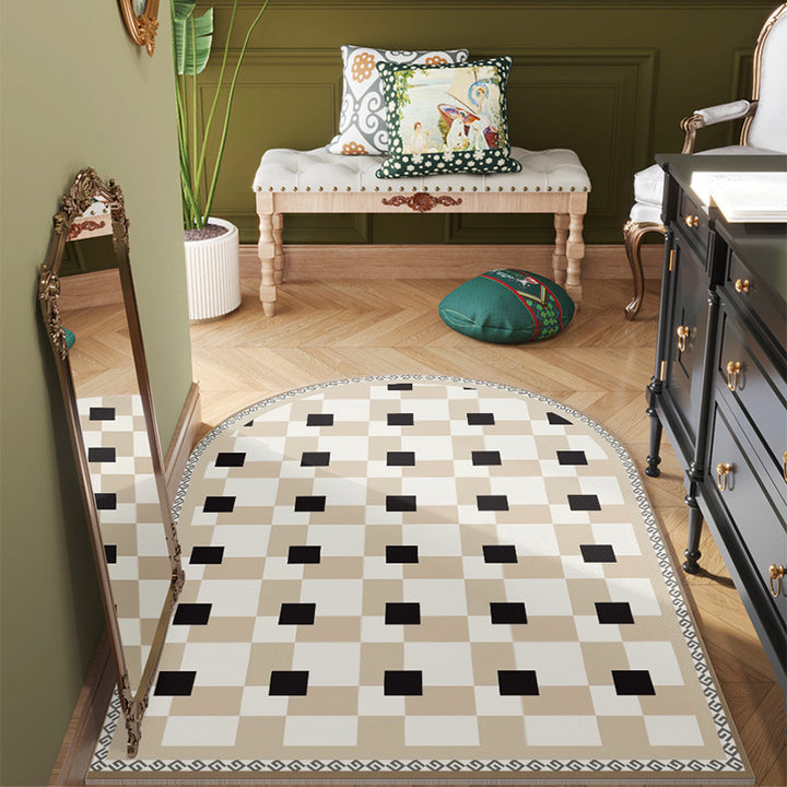 Artistic Floral Area Mat