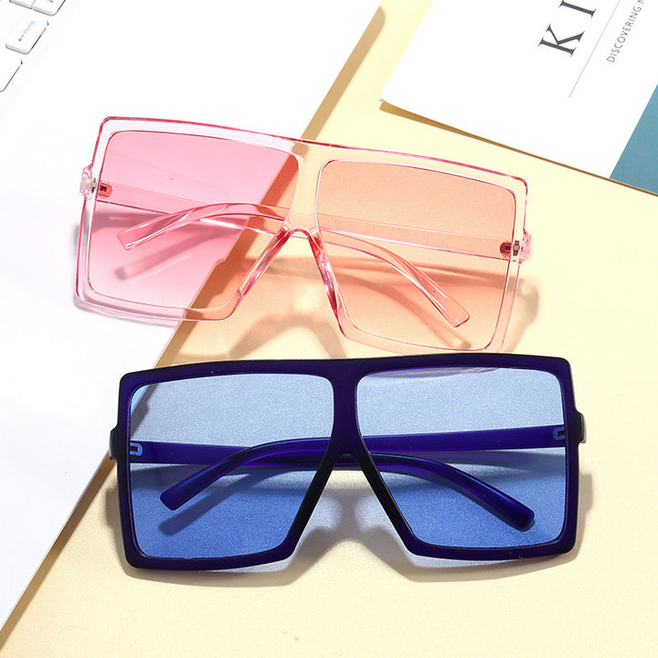 Women's Oversized Sunglasses in Fashionable Geometric Design Stornfield