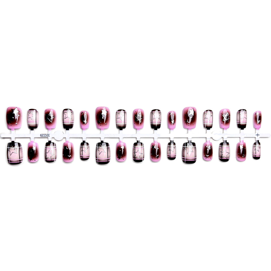 High-Quality Artistic Press-On Nail Art Set