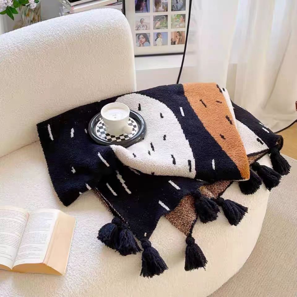 Decorative Knit Blanket