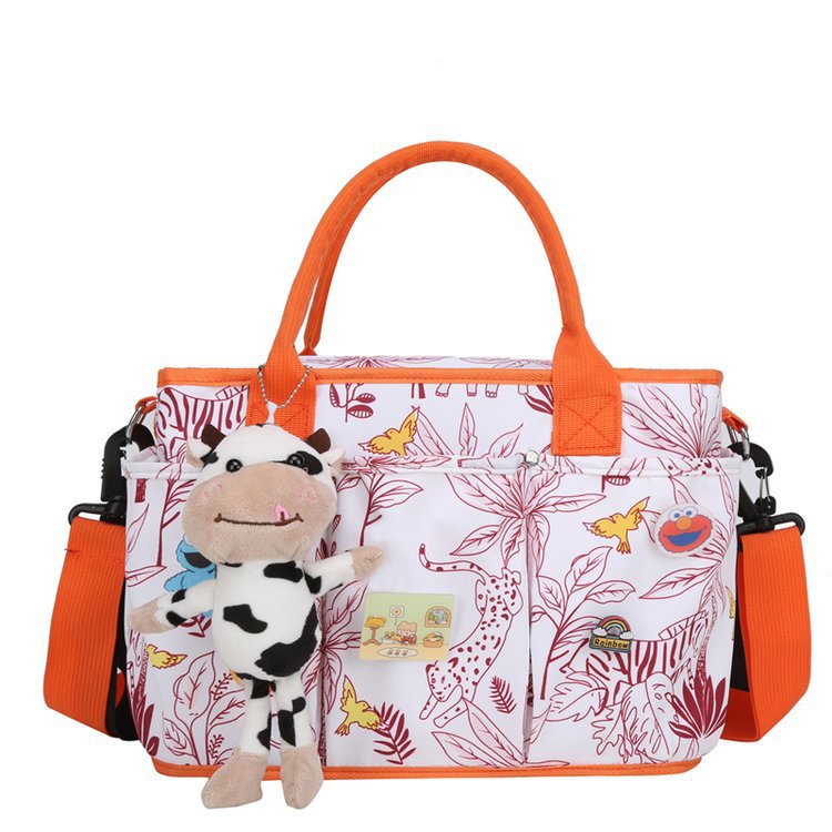 Fun-Themed Multi-Pocket Tote Bag Stornfield