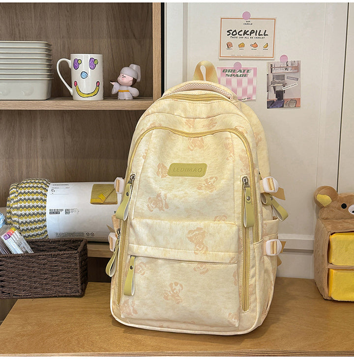 Casual Multi-Compartment School Backpack Stornfield