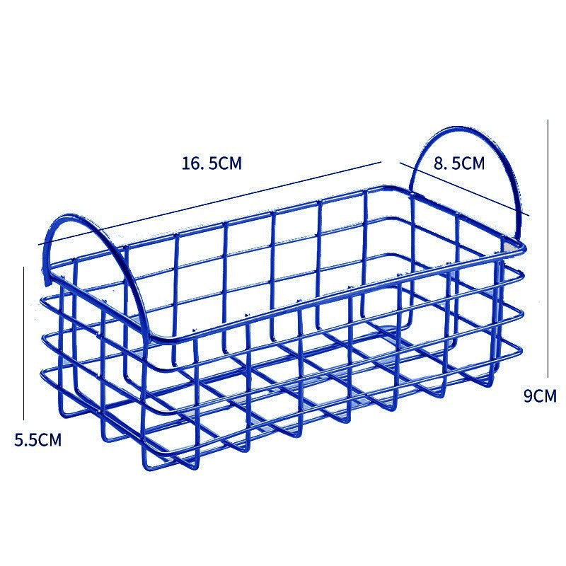 Unisex Wire Storage Basket with Ergonomic Handles Stornfield
