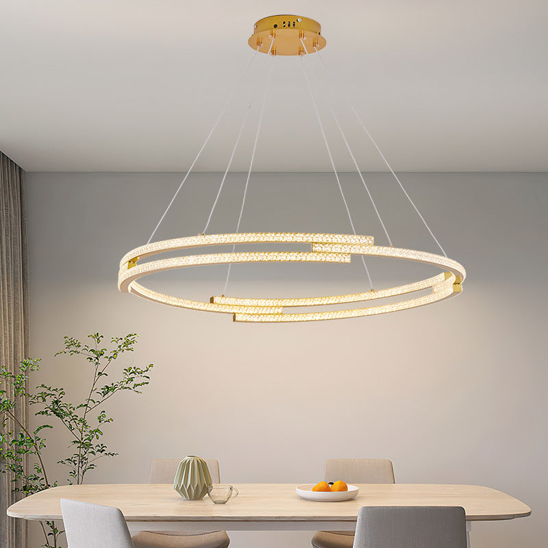Modern Minimalist Ring Chandelier