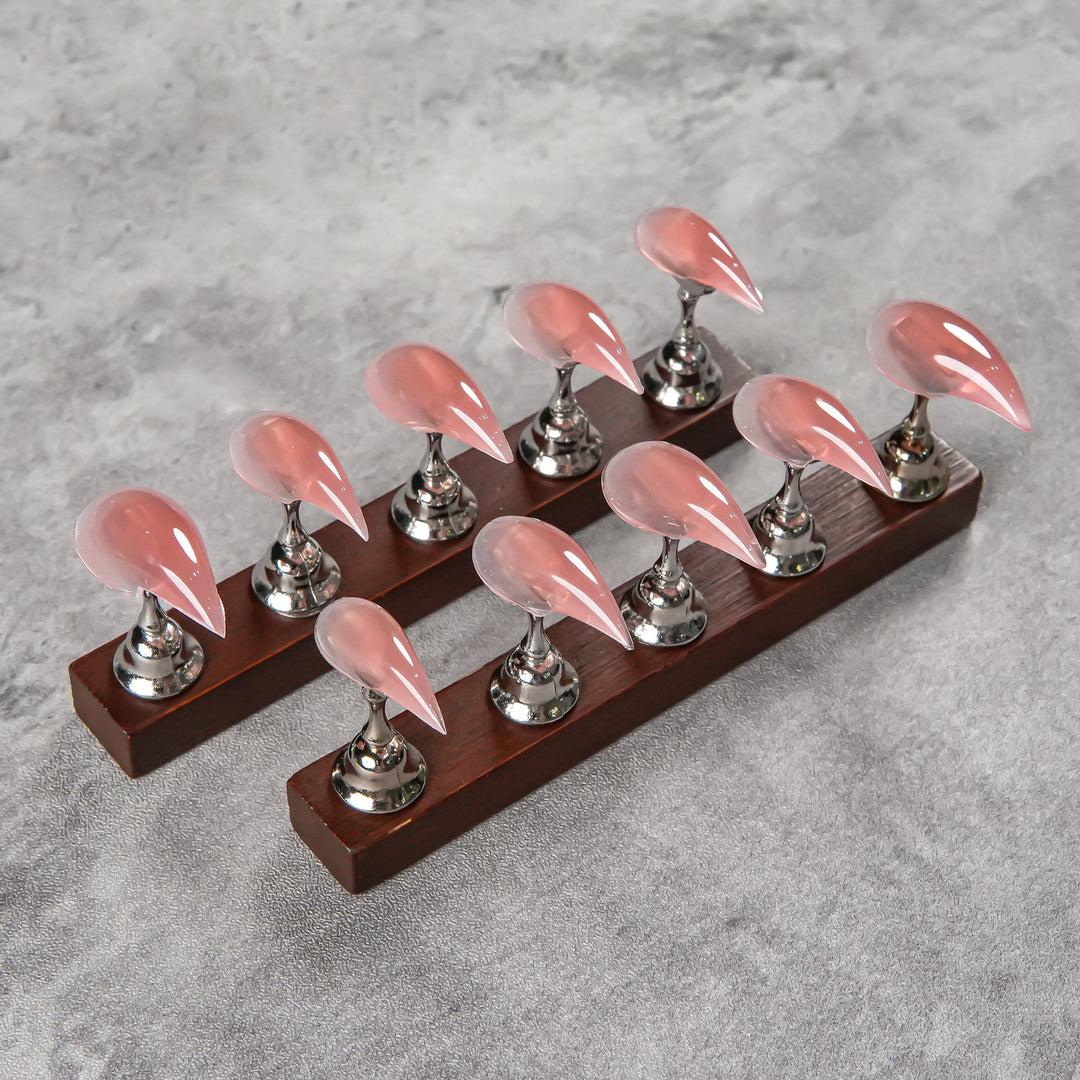 Premium Stiletto Press-On Nails with Glossy Finish