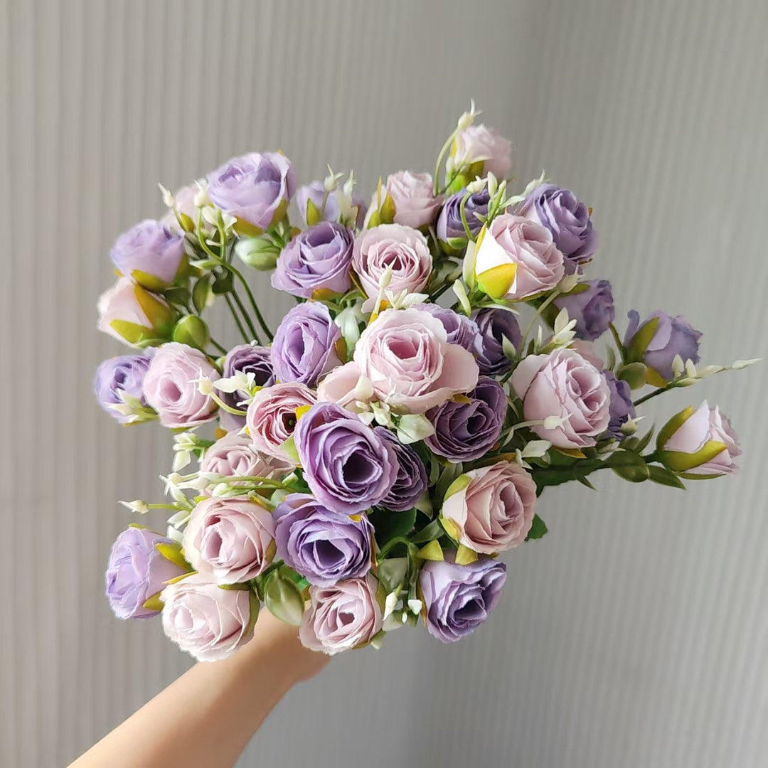 Stylish Handmade Artificial Rose Bouquet