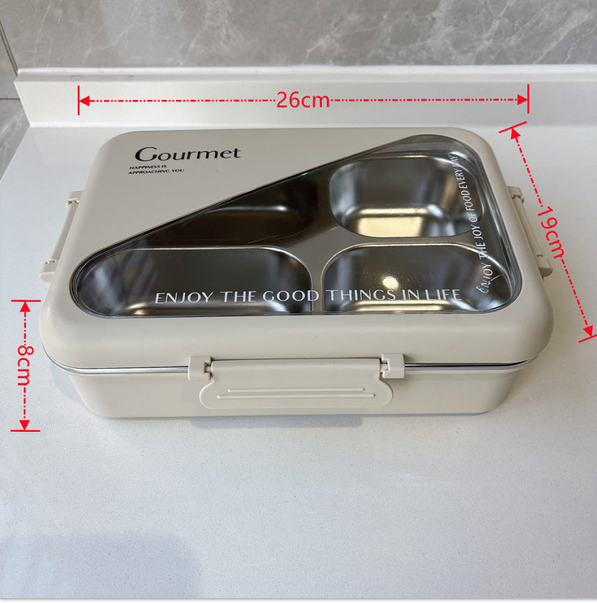 Multi-Compartment Insulated Food Storage Container