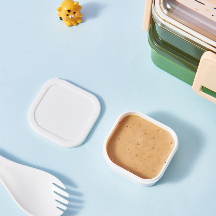 Space-Themed Multi-Compartment Bento Lunch Box