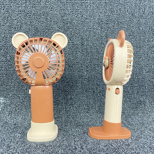 Unisex Portable Hand Fan in Cute Bear Design Stornfield