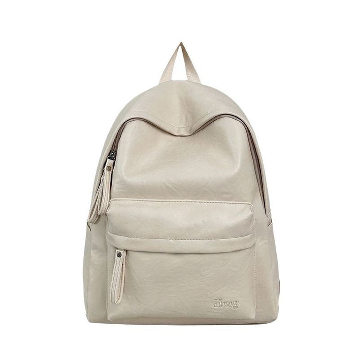 Casual Leather Backpack Stornfield