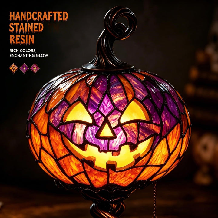 Decorative Halloween Pumpkin Lamp Stornfield