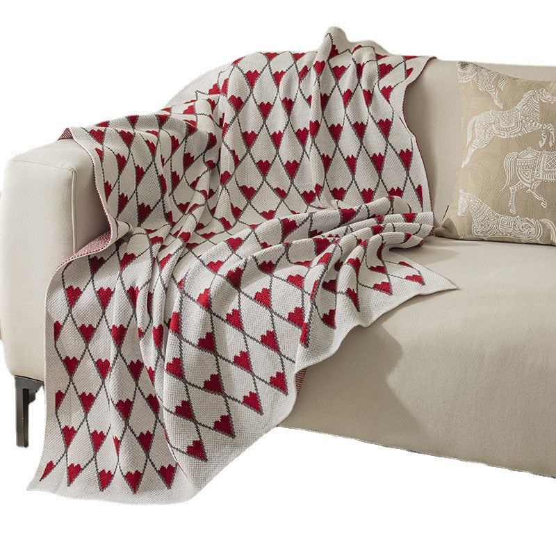 Home Decor Cozy Knit Throw Blanket