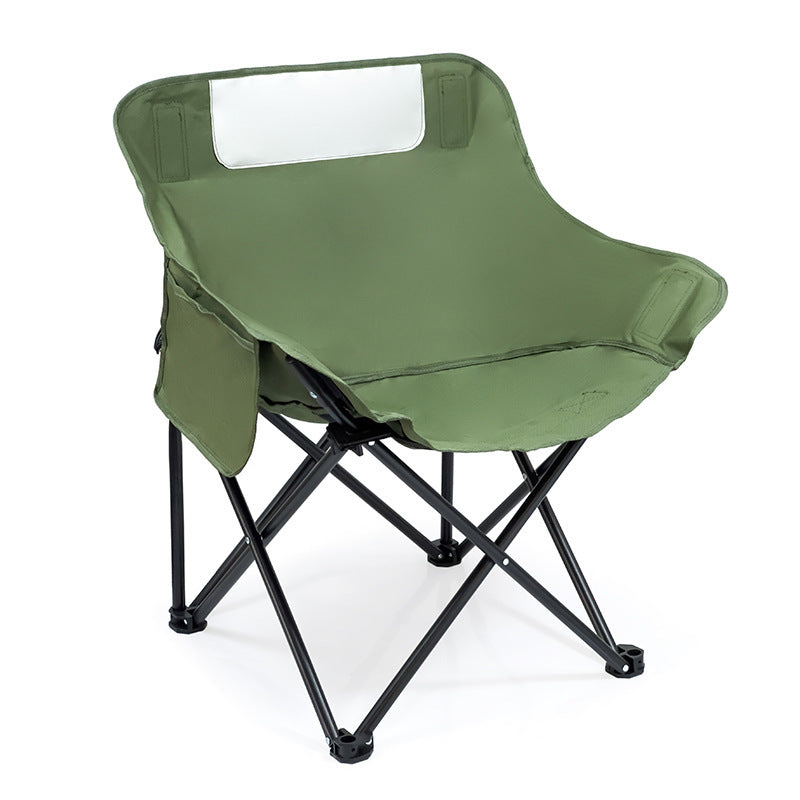 Women's folding chair with comfortable backrest and cup holder Stornfield