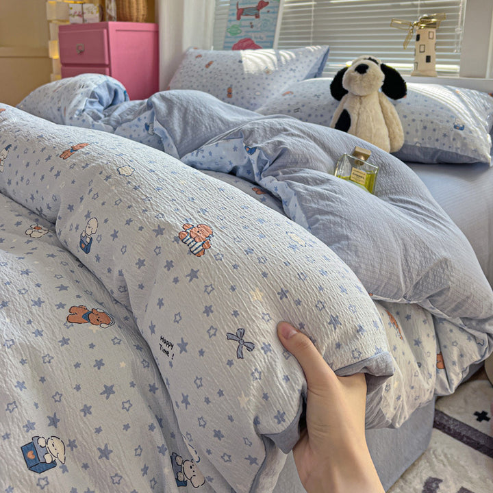 Soft Printed Bedding Set