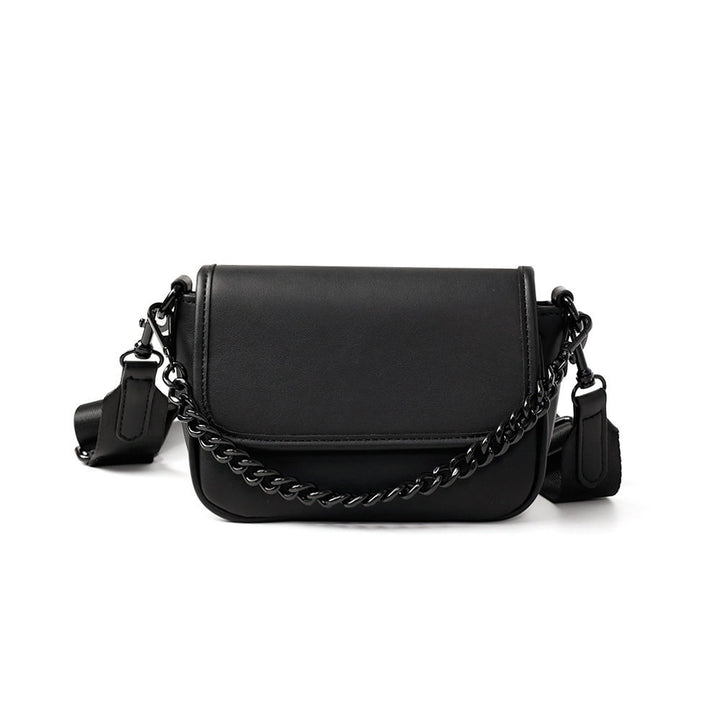Elegant crossbody bag with chain shoulder strap Stornfield