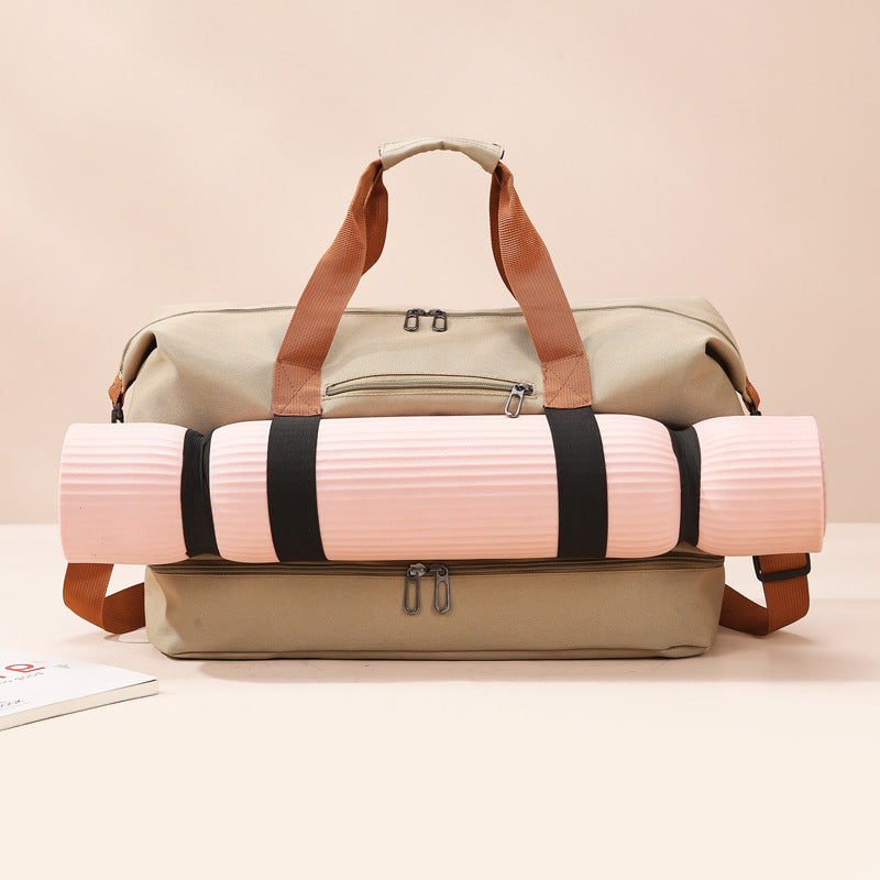 Durable Multi-Pocket Gym Duffle Bag