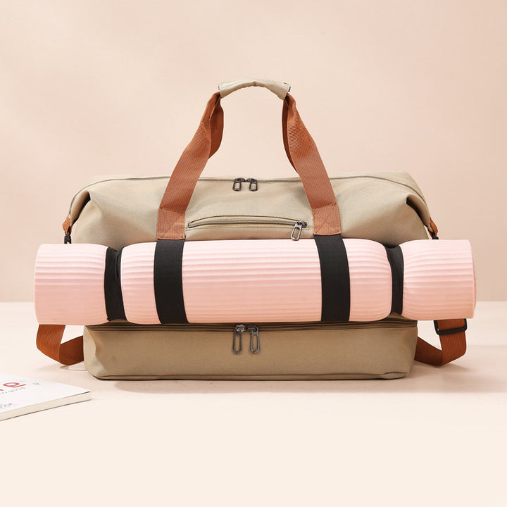 Durable Multi-Pocket Gym Duffle Bag