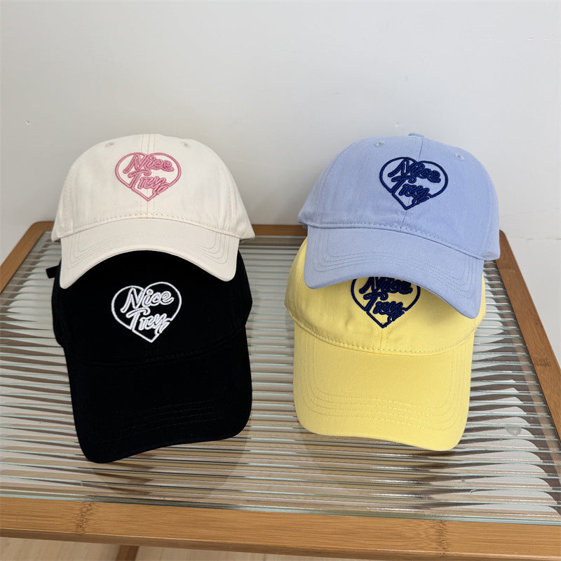 Women's Embroidered Heart-Detail Baseball Cap Stornfield