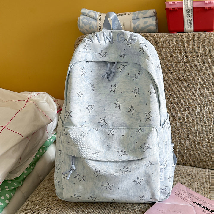 Women’s Stylish Star-Printed Backpack Stornfield