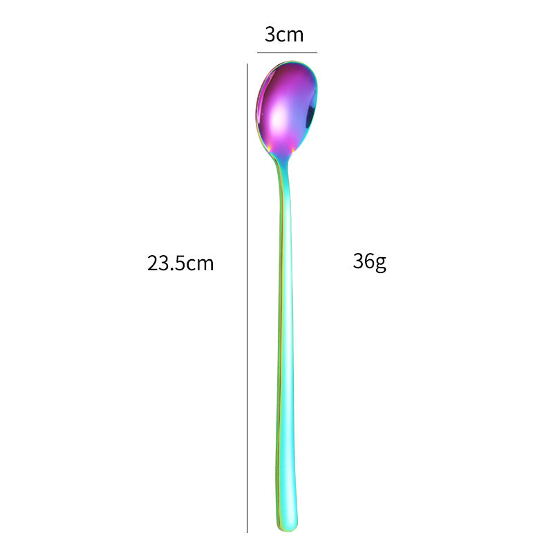 More elegant and ergonomic dessert spoon made of high-quality stainless steel Stornfield
