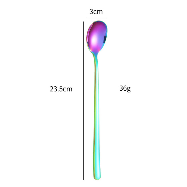 More elegant and ergonomic dessert spoon made of high-quality stainless steel Stornfield