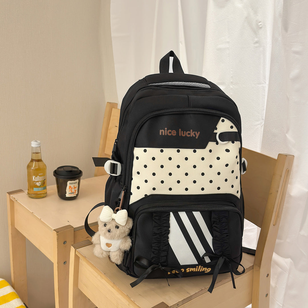 Stylish Multi-Functional Backpack with Cute Charms Stornfield