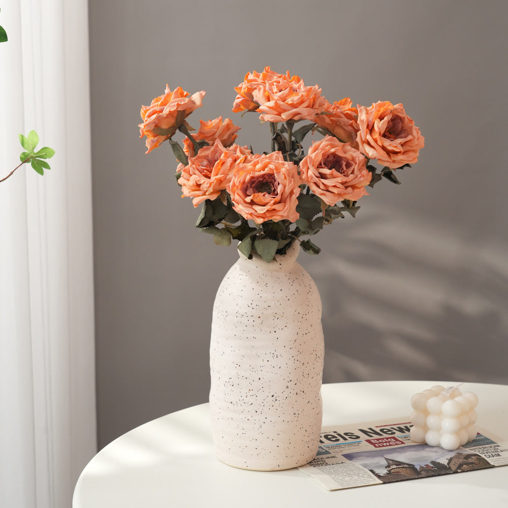 Realistic Silk Rose Stem