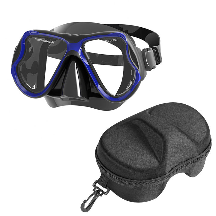 Diving mask with wide field of vision and comfortable wearing comfort Stornfield
