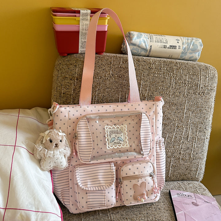Playful Bunny Ear School Backpack Stornfield