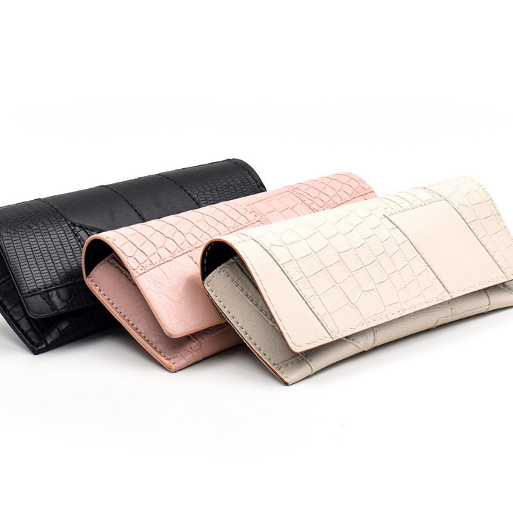 Luxury Croc-Embossed Clutch Wallet Stornfield