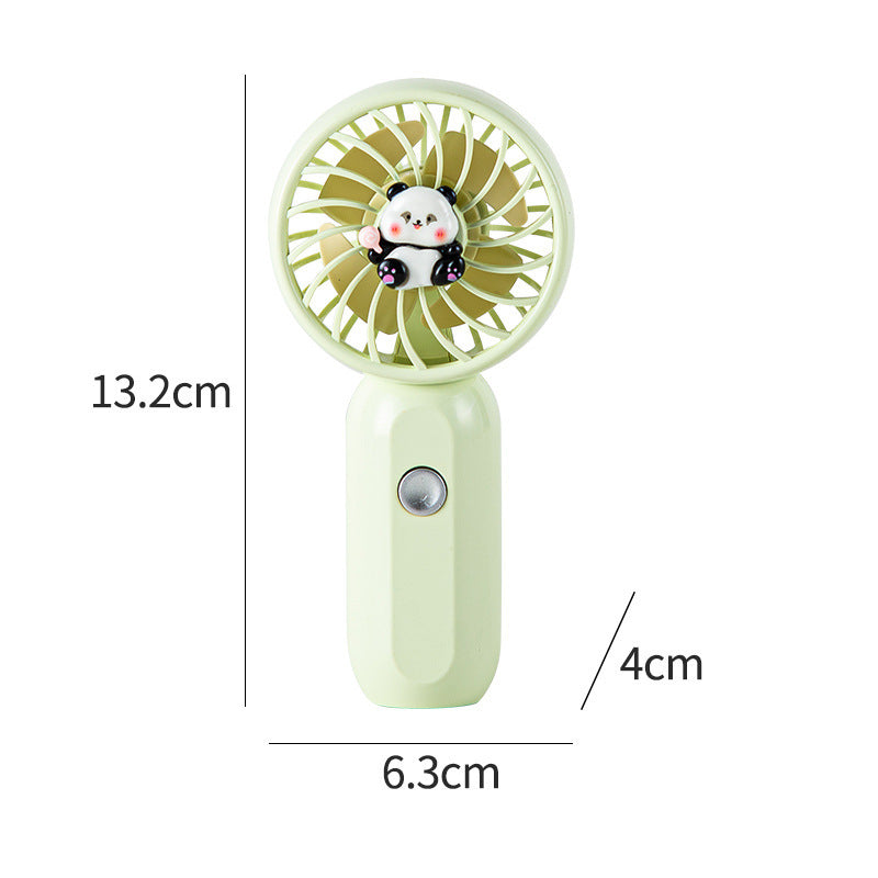 Women's table fan in cute panda design Stornfield
