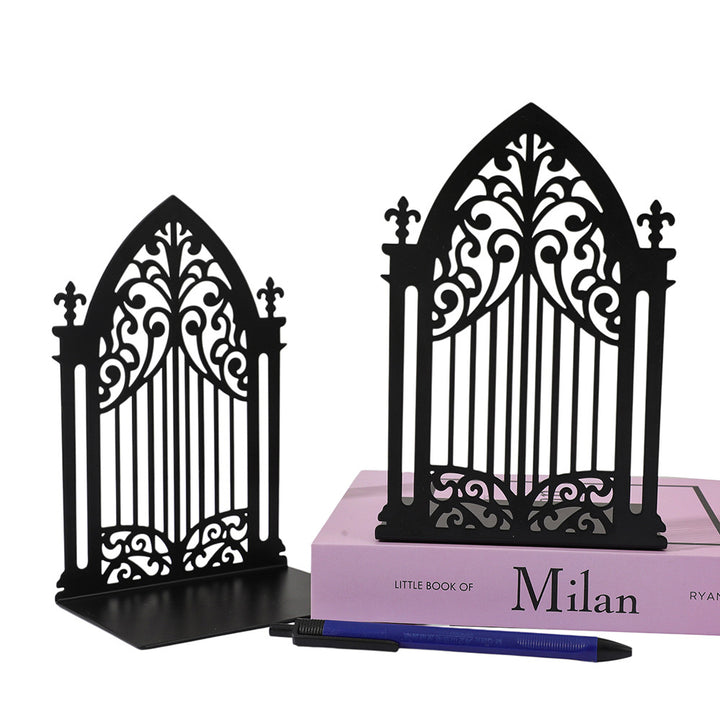 Decorative Gothic Arch Bookends