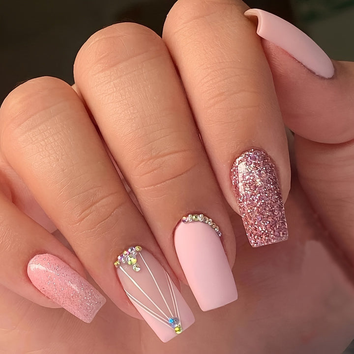 Elegant Long Acrylic Nail Extensions Stornfield