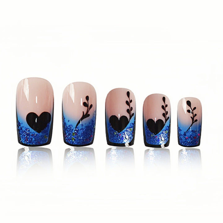 Artistic Gradient Press-On Nail Extensions Stornfield