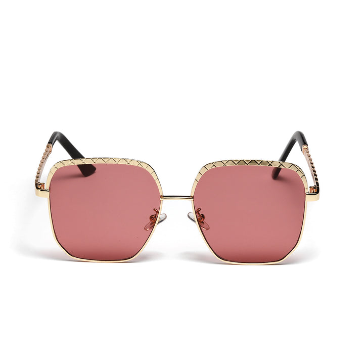 Women's fashionable oversized sunglasses in geometric design Stornfield