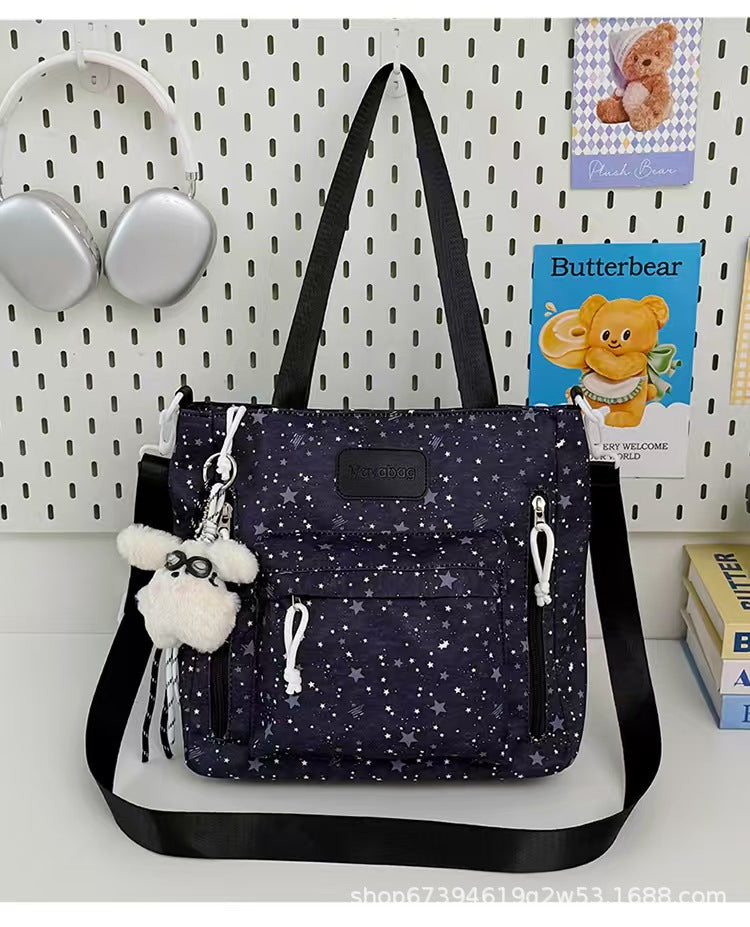 Star-Patterned Multi-Functional Backpack Stornfield