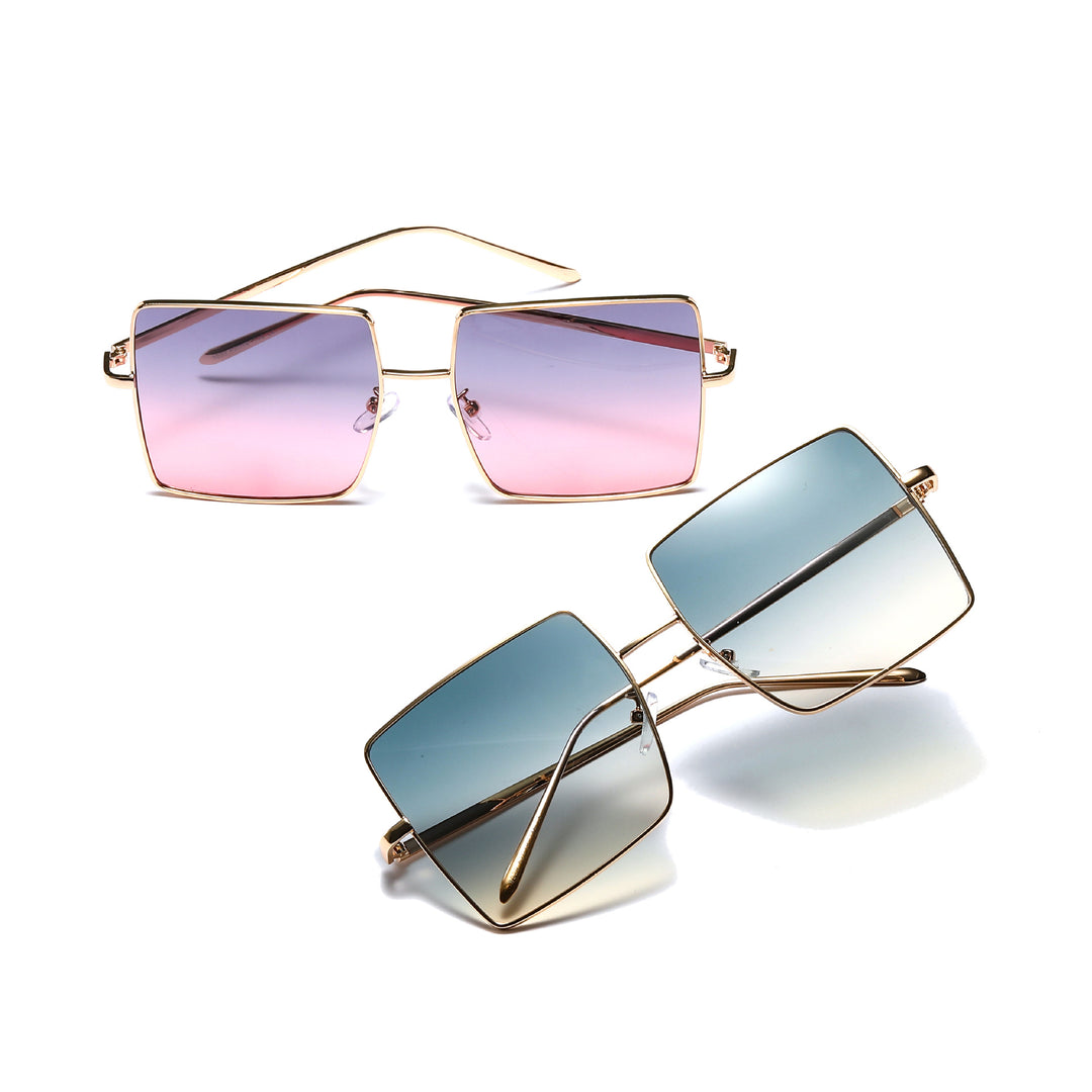 Women's Square Sunglasses with an Elegant Frame Construction Stornfield