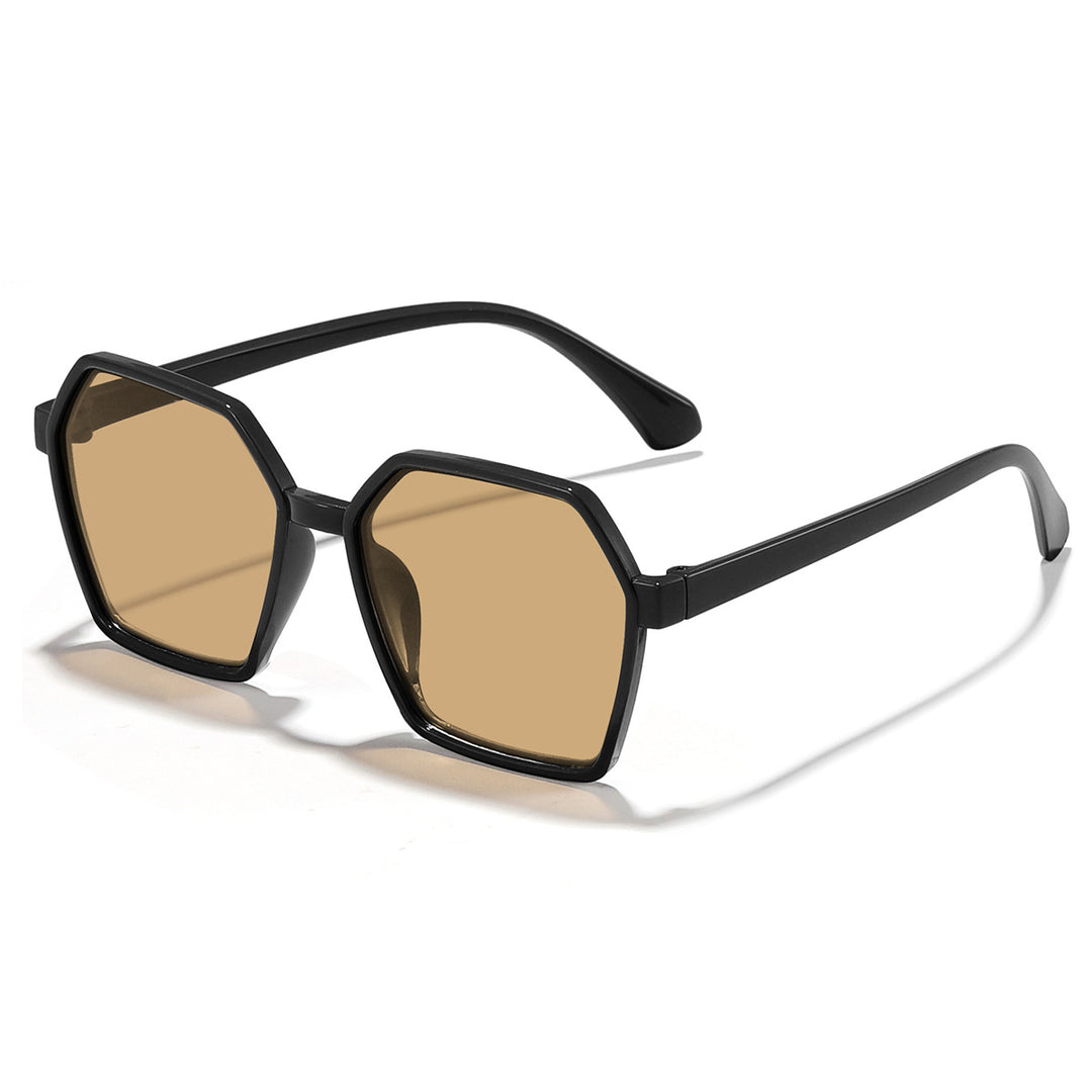 Women elegant sunglasses in modern hexagon design Stornfield