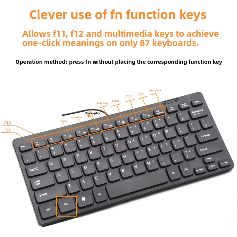 Wired Compact Keyboard Stornfield