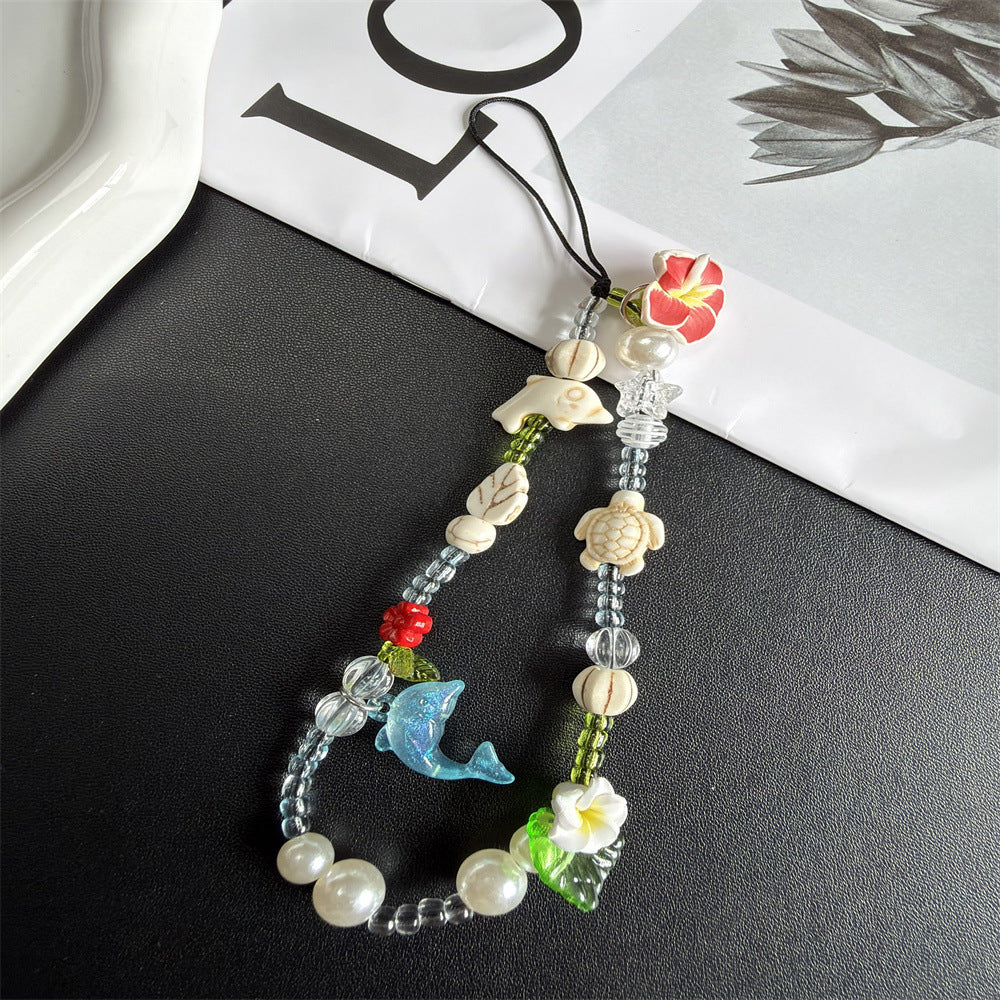 Handmade Nature-Inspired Beaded Eyewear Holder Stornfield