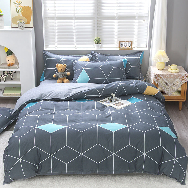 Floral Pattern Decorative Bedding Set