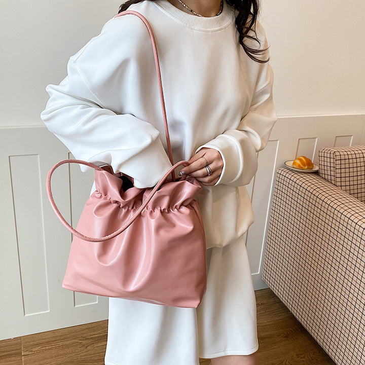 Functional Drawstring Handbag