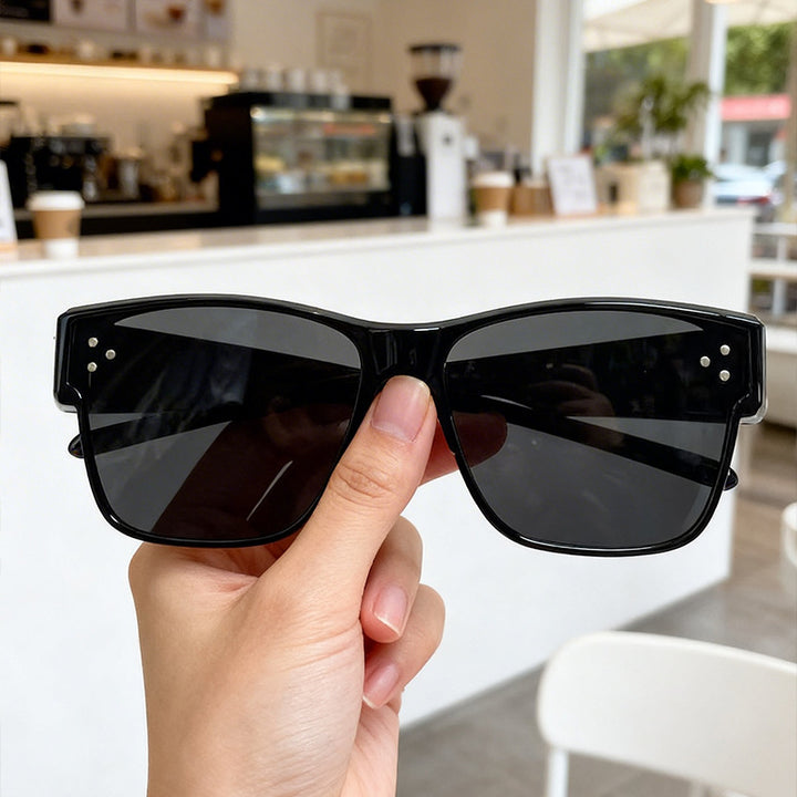 Bold Geometric Frame Sunglasses Stornfield