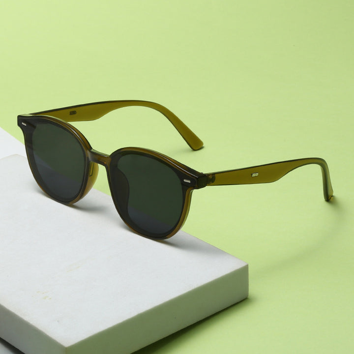 Ladies Fashion Sunglasses with trendy, round frame and UV protection Stornfield