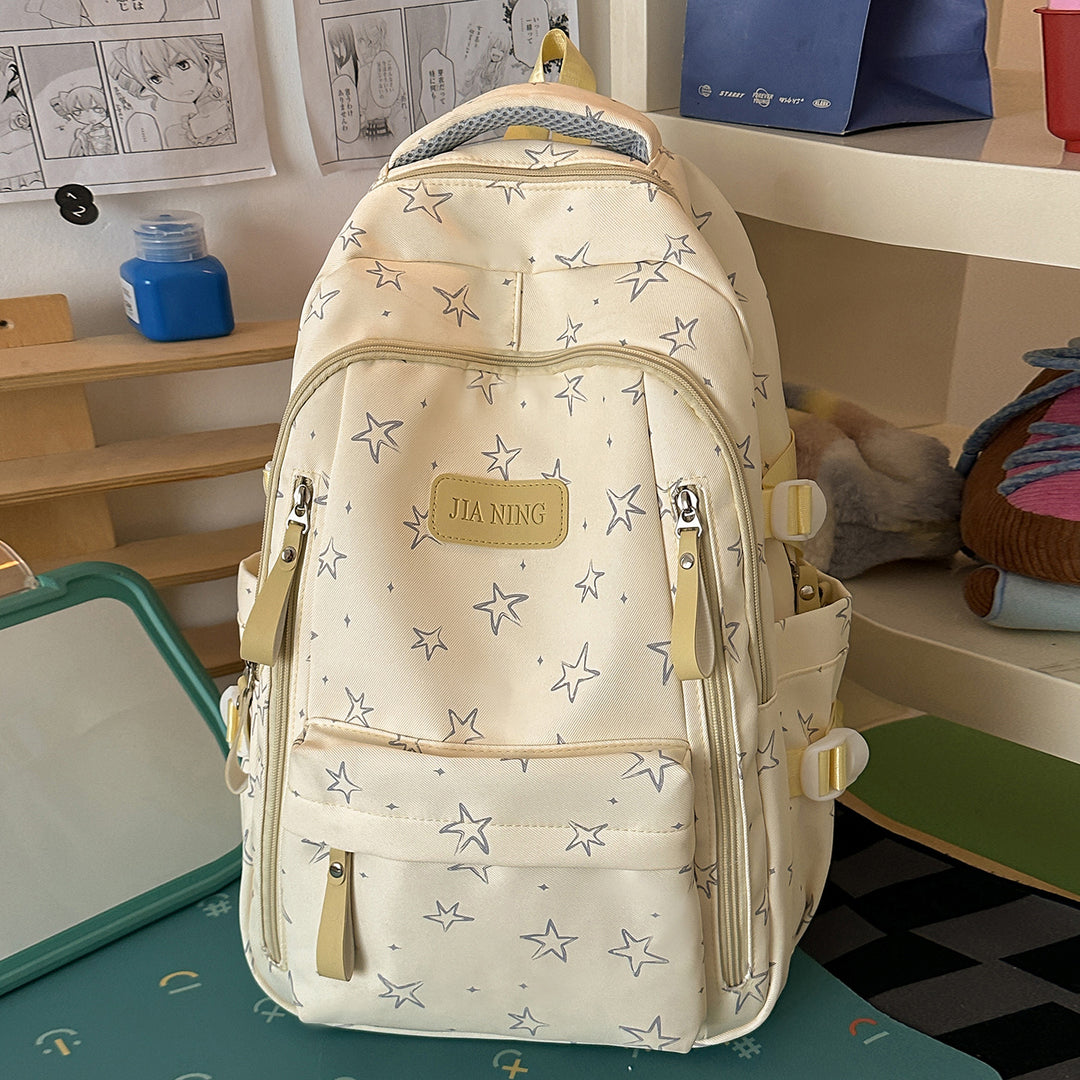 Multi-Functional Star-Embellished Backpack Stornfield 1791205930