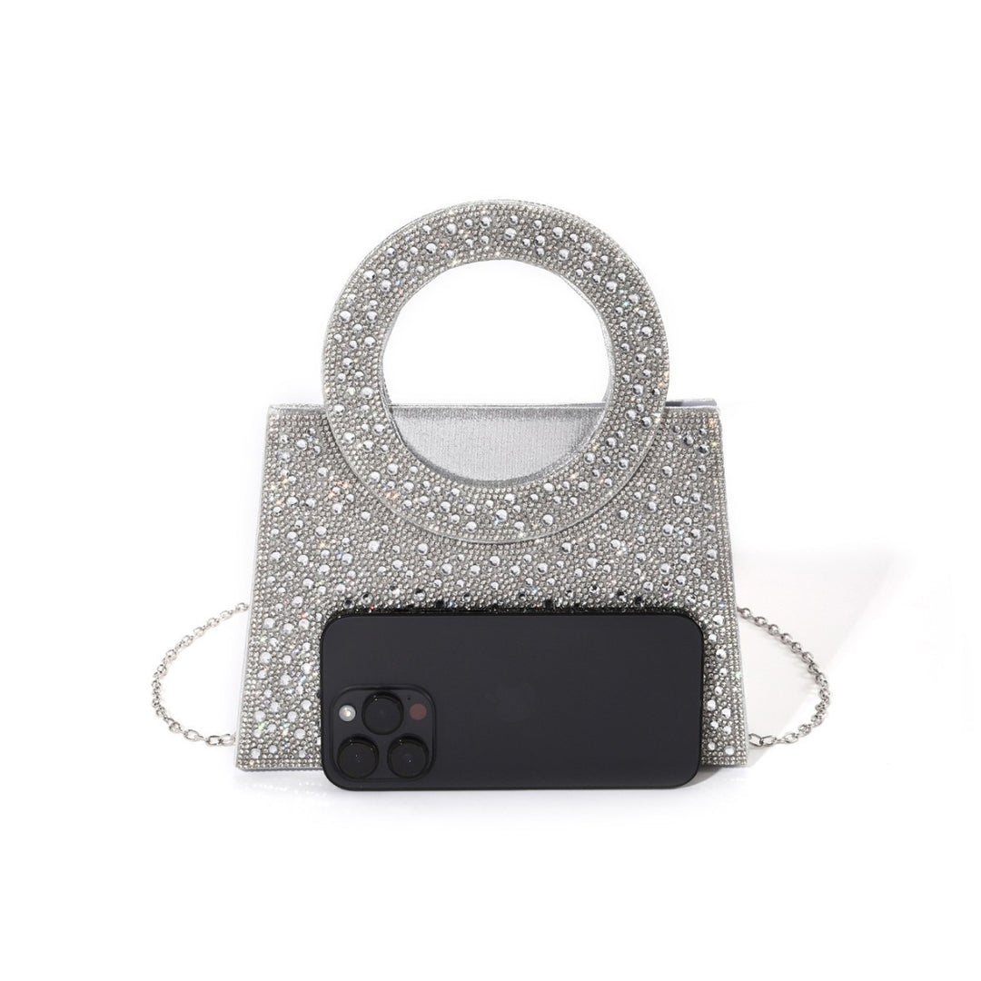 Glamorous Rhinestone Evening Tote